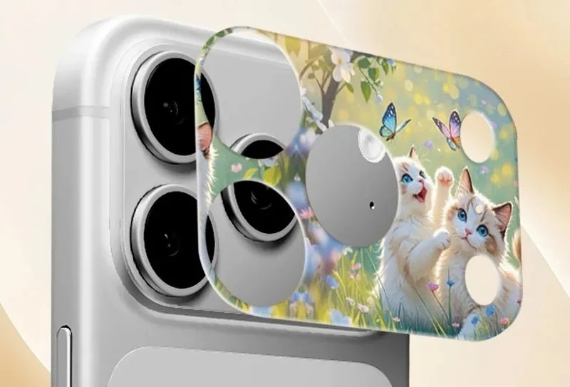 

For Apple 17pro Series 3D for Apple 17pro Lens Base Film Cute Lens Film