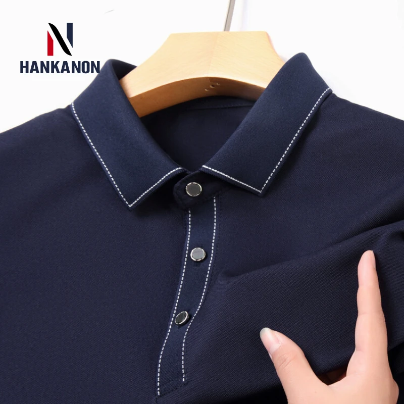 2024 high-quality men's casual solid color Polo shirt, breathable and sweat-wicking T-shirt, suitable for daily commute.M-4XL