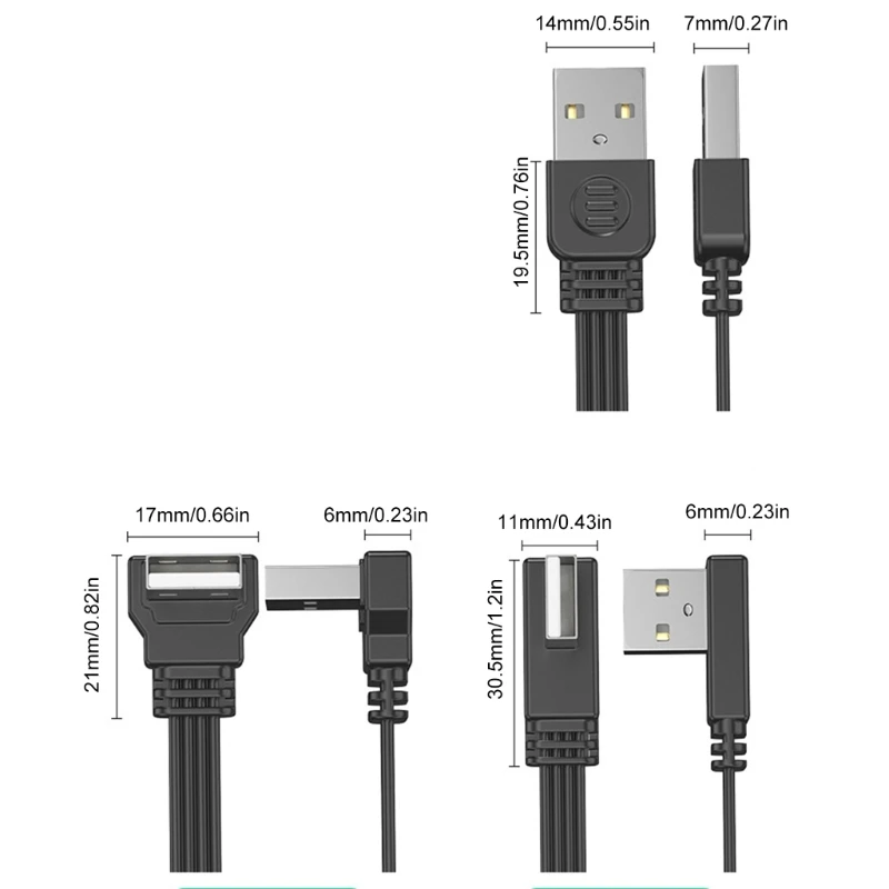 5cm 10cm 100cm USB 2.0 A Male to male 90 Degree Angled Extension Adaptor cable USB2.0 male to male right/left/down/up cable cord