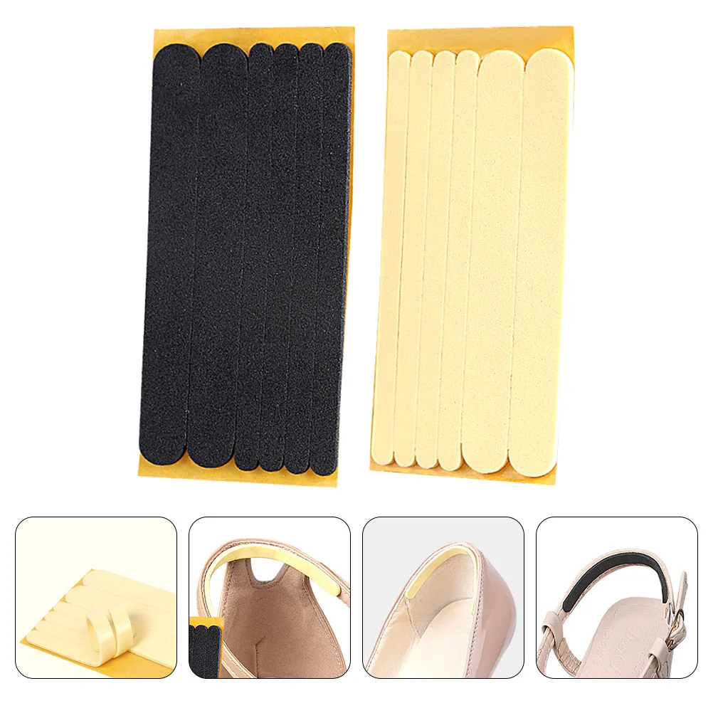 

2 Sheets Shoe Inserts Stickers Anti-Wear Blype High Heel Feet Protector Liner Non-skid Shoes Pad Multi-use Protective for Women