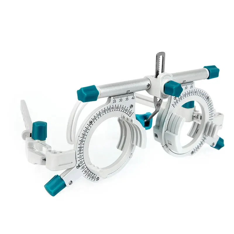 

Optical Titanium Trial Frame Titanium Trial Lens Frame Optometry Equipment 48-80 Fully PD-Adjustable Trial Frame for Testing