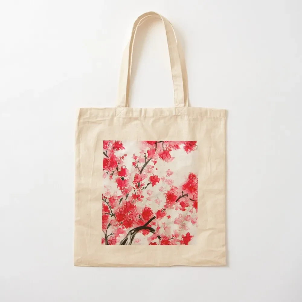 

Cherry Blossoms Tote Bag Handbags women Women's beach bags Bag