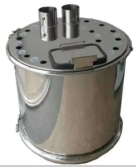 tipo contenedor de polvo tolva de polvo fluidizado 250L