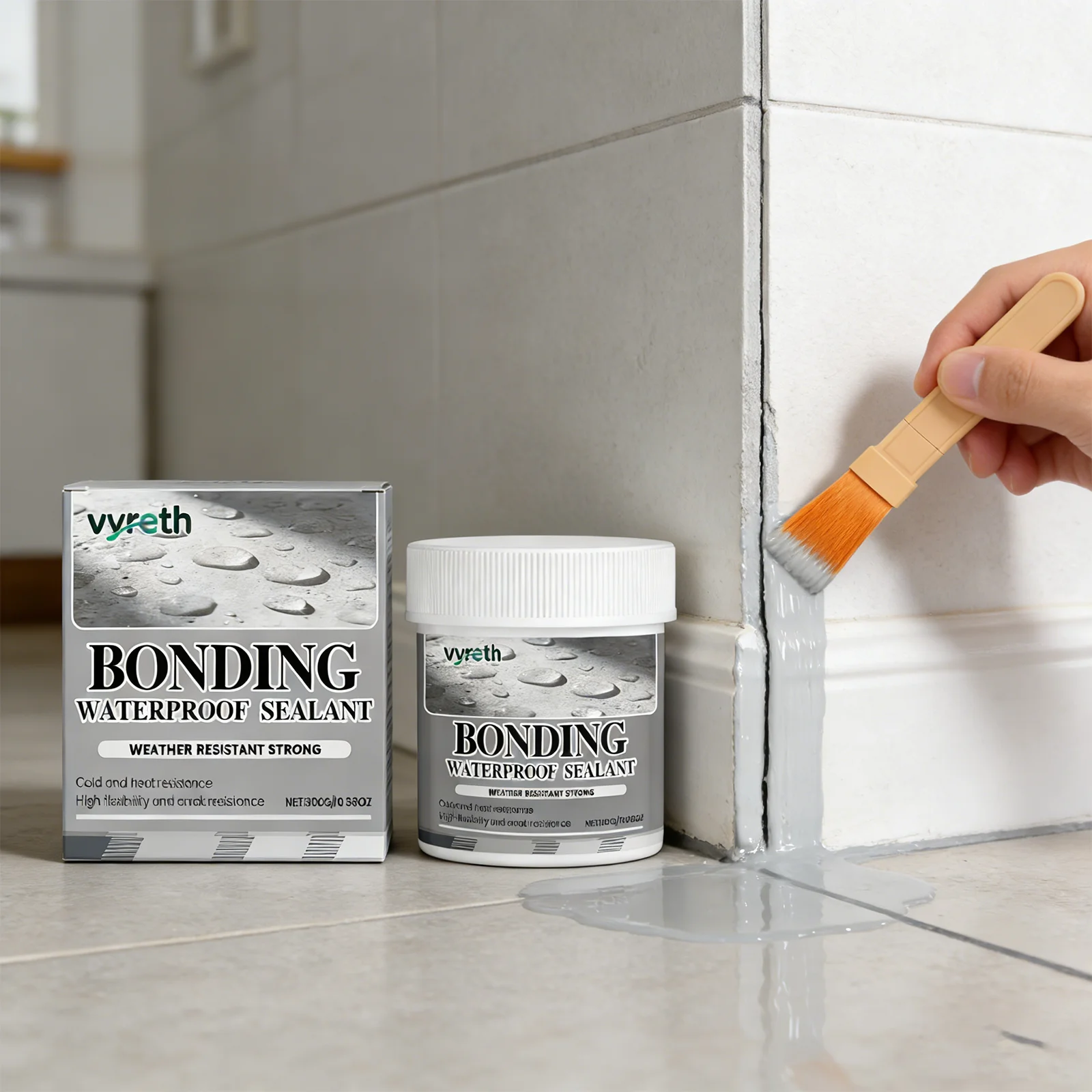 

Невидимое водонепроницаемое покрытие, прозрачный герметик, средство от протечек, клей для ремонта трещин, герметик для дома и улицы, для самостоятельного ремонта дома