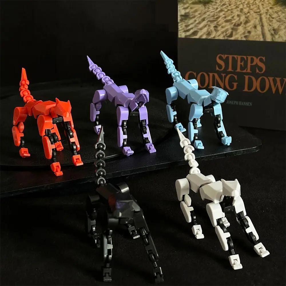 Shapeshift Robot 3D Printed Mechanical Dog DIY Assembly Decorative Desktop Decoration Decompression Toy