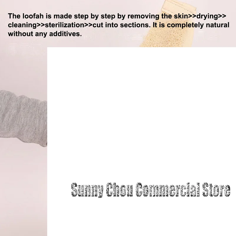 1*Loofah Bath Towel Soft Exfoliating Body Scrub Bath Shower Spa Massage Bath Brush Scrubber Sponge Back Strap Skin Cleaning Tool