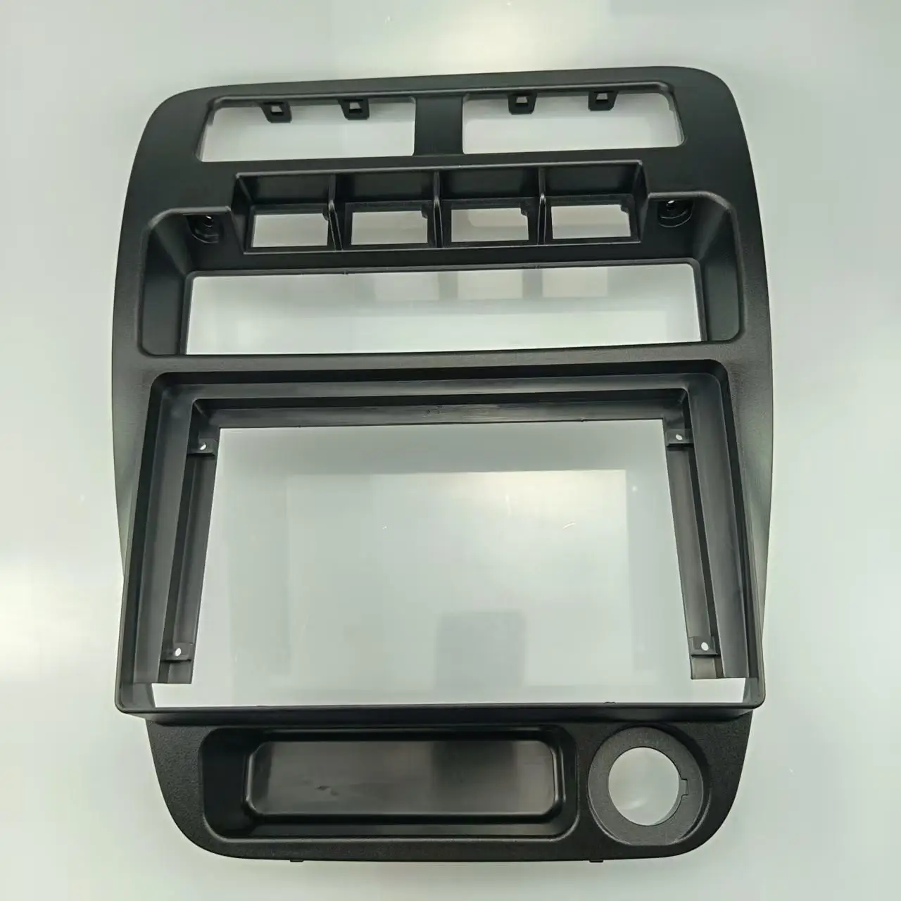 9 Inch Car Fascia Radio Panel For Nissan Navara D21 1992-1998 RHD Dash Kit Install Facia Console Bezel Adapter Accessories