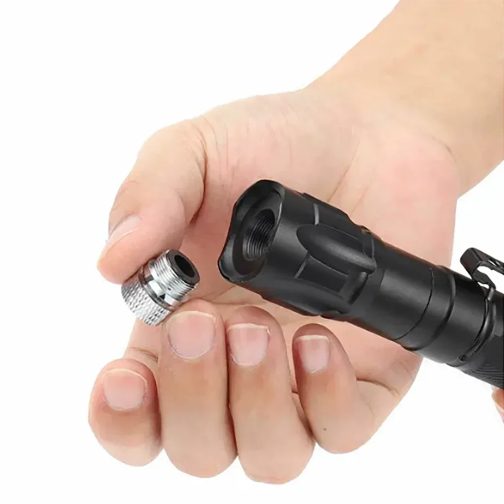 Rechargeable 2-in-1 Mini LED Flashlight And Penlight with Metal Clip Waterproof High-Quality Torch for Hanging