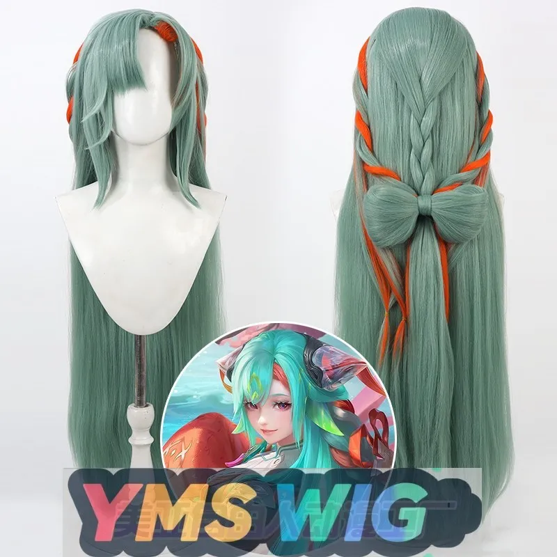 

[YMS WIG] Новый герой короля Шаоси Юань Cos парик Glory Hair Top Многоцветные смешанные шелковые блики