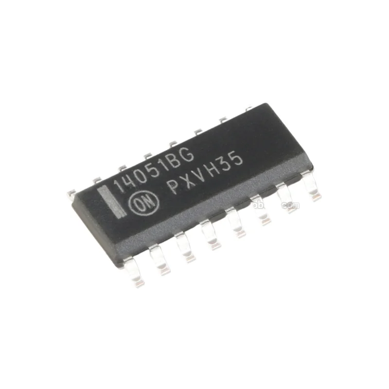 Original and genuine, SMD MC14051BDR2G SOIC-16 8-channel analog multiplexer chip