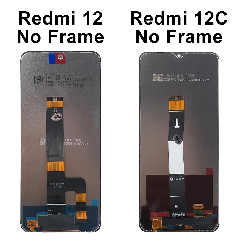 OEM For Xiaomi Redmi 12 LCD Display Touch Screen Digitizer Assembly For Redmi 12C LCD For Poco C55 22127PC95I LCD Repair Part image 5