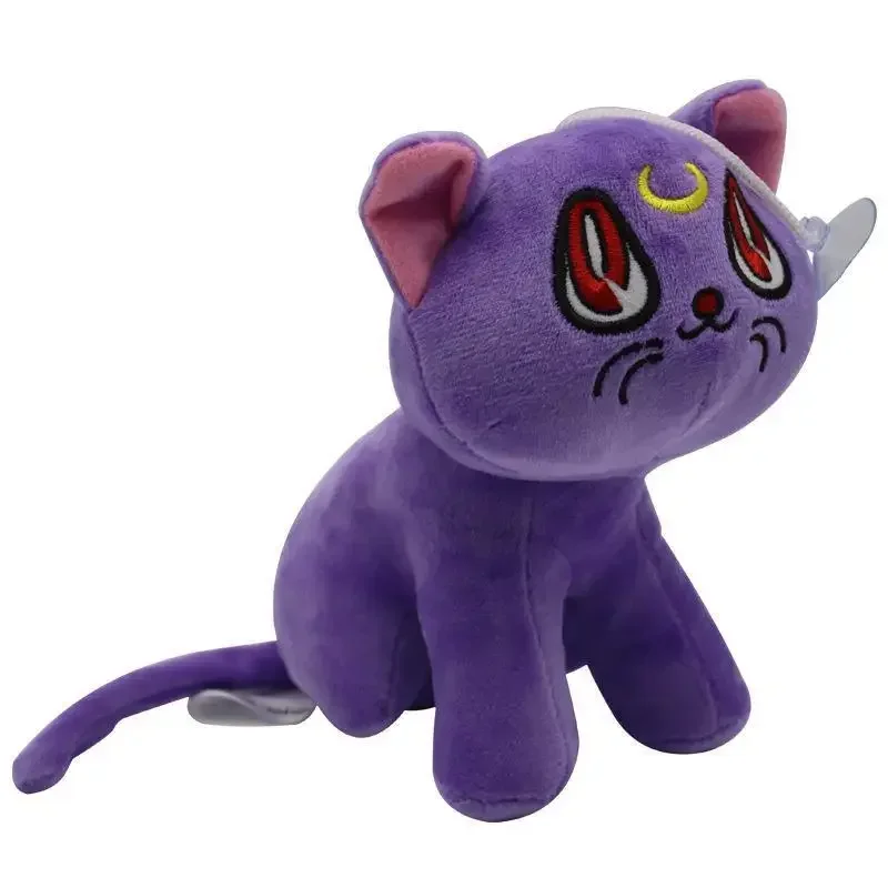 18 centimetri Sailor Moon Tsukino Usagi Gatto Luna Artemis Diana Anime Morbido Peluche Bambola Giocattolo Animale Peluche Cuscino Ventosa Regalo Per