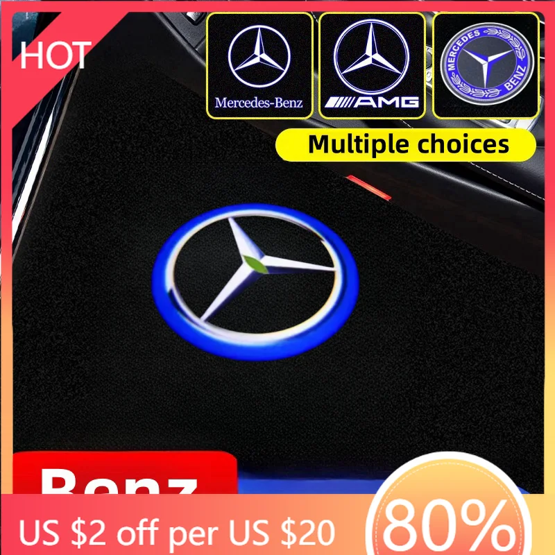 

Колпаки ступиц, светодиодные автомобильные дверные логотипы, фонари для Mercedes Benz E C Class W205 ML AMG GLC GLE W247 W246 W176 GLA, проектор, стойкость, добро пожаловать
