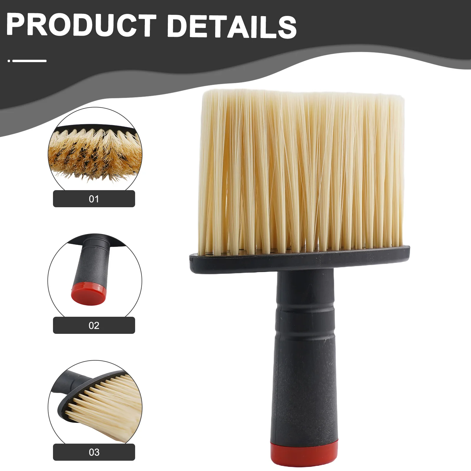 

1X Car Interior Detailing Soft Brush Car Interior Cleaning Tool Air Conditioner Outlet Detailing Brush Car Dash Duster Brush