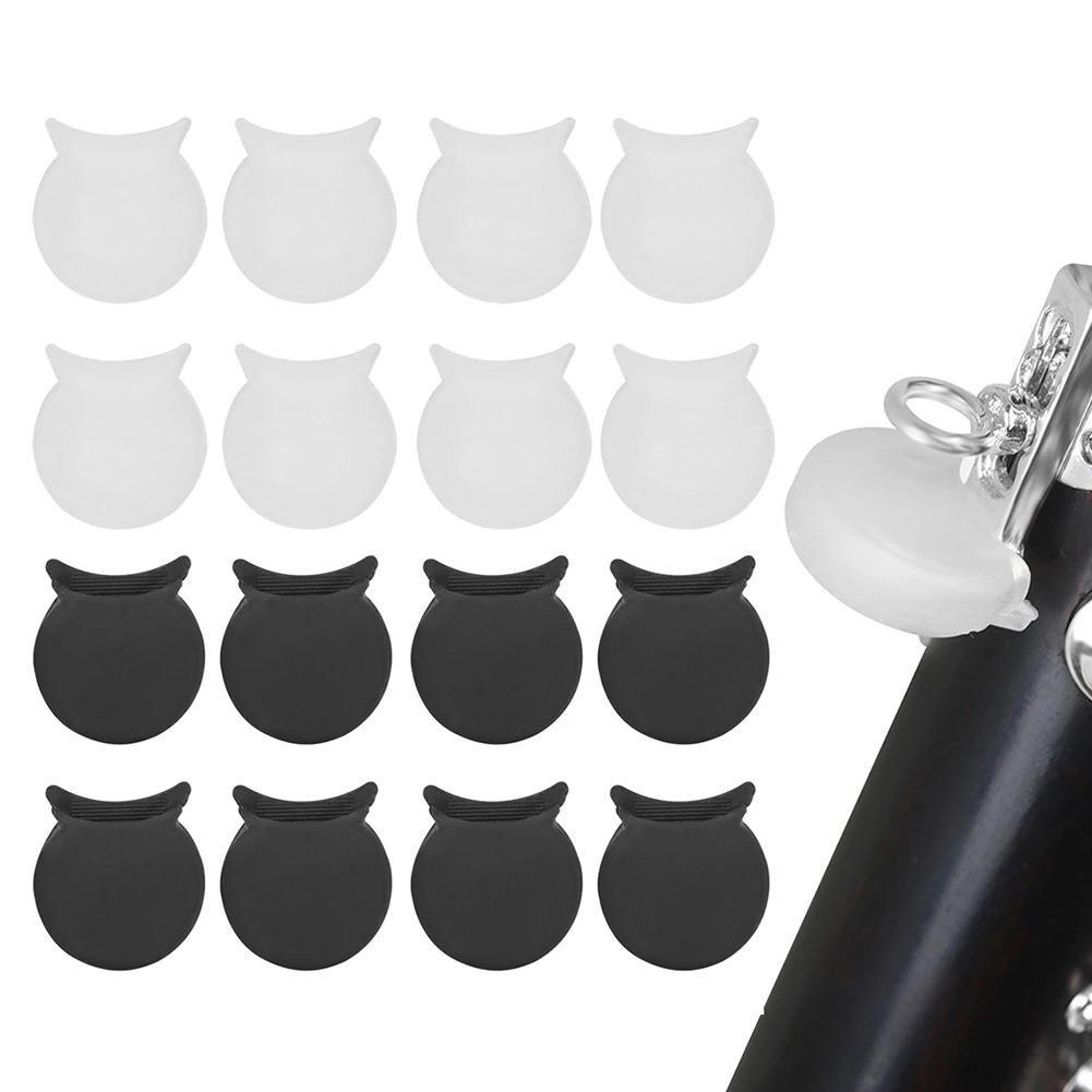 8pcs Clarinet Oboe Thumb Rest Finger Support Silicone Protector Locator Music Maintenance Accessories Thumb Protectors