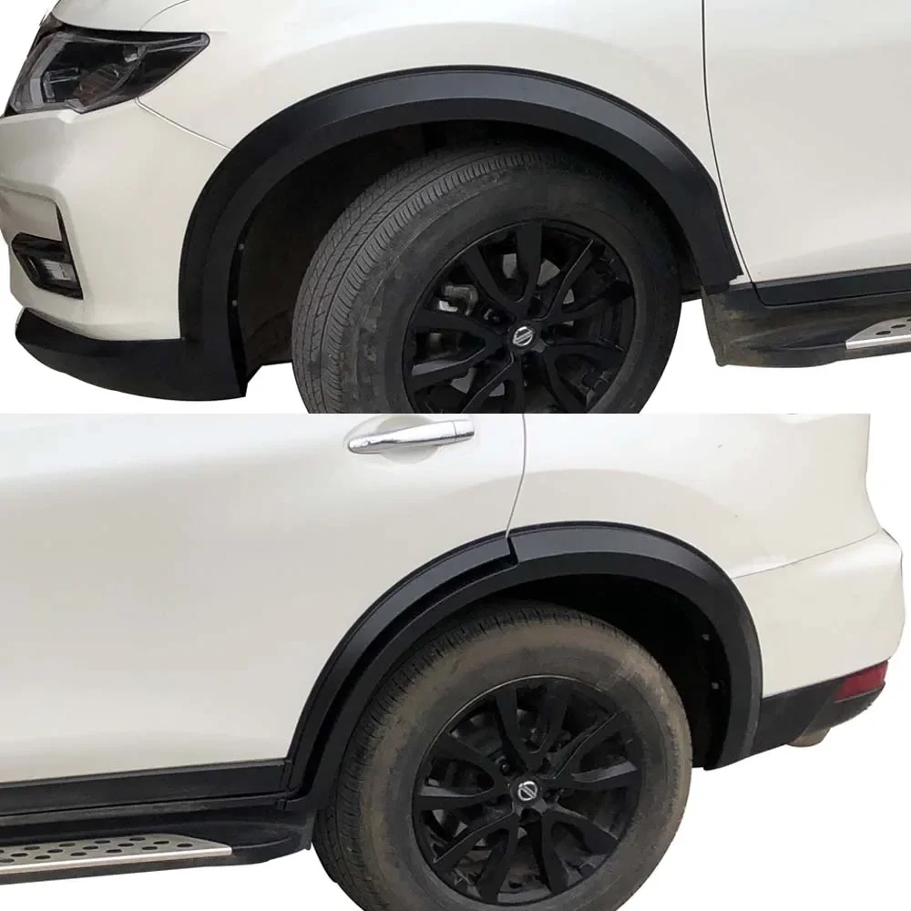 Wheel Arch Fender Flares Mudguards For Nissan X-trail T32 Rogue 2017 2018 2019 2020 Matte Black 6pcs/set Slim