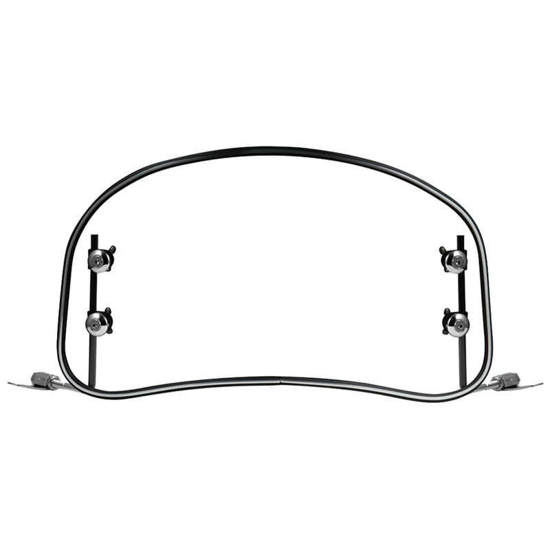 General Motorcycle Retro Modified Oval Windshield Suitable For New Continent Honda S07 NIU Electric Car