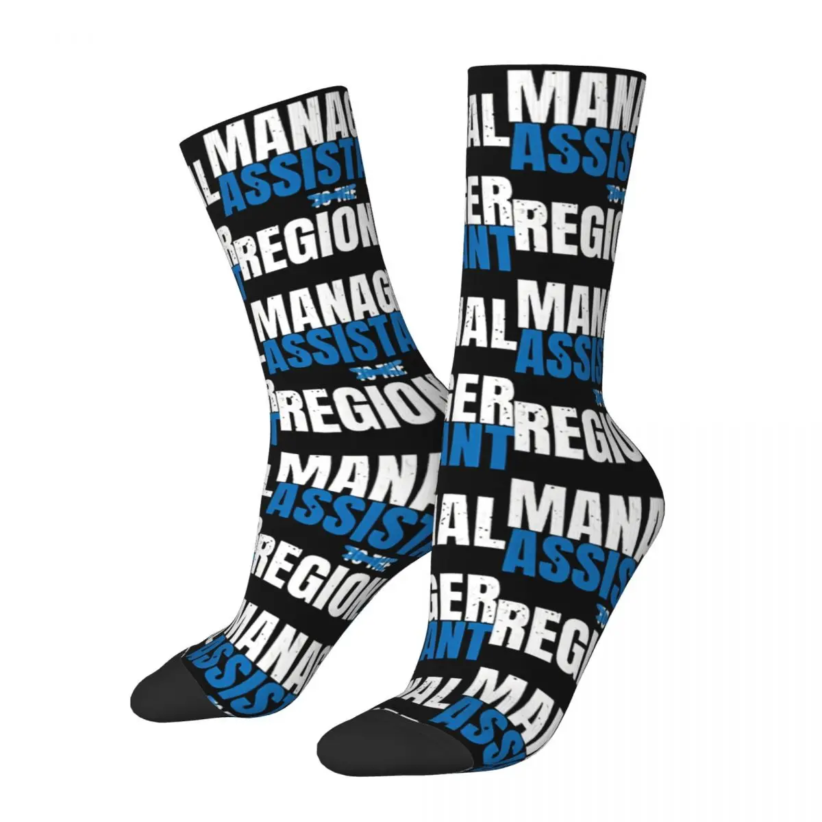 

Assistant To Regional Manager Blue The Office TV Socks Shopping 3D Print Boy Girls Mid-calf Sock