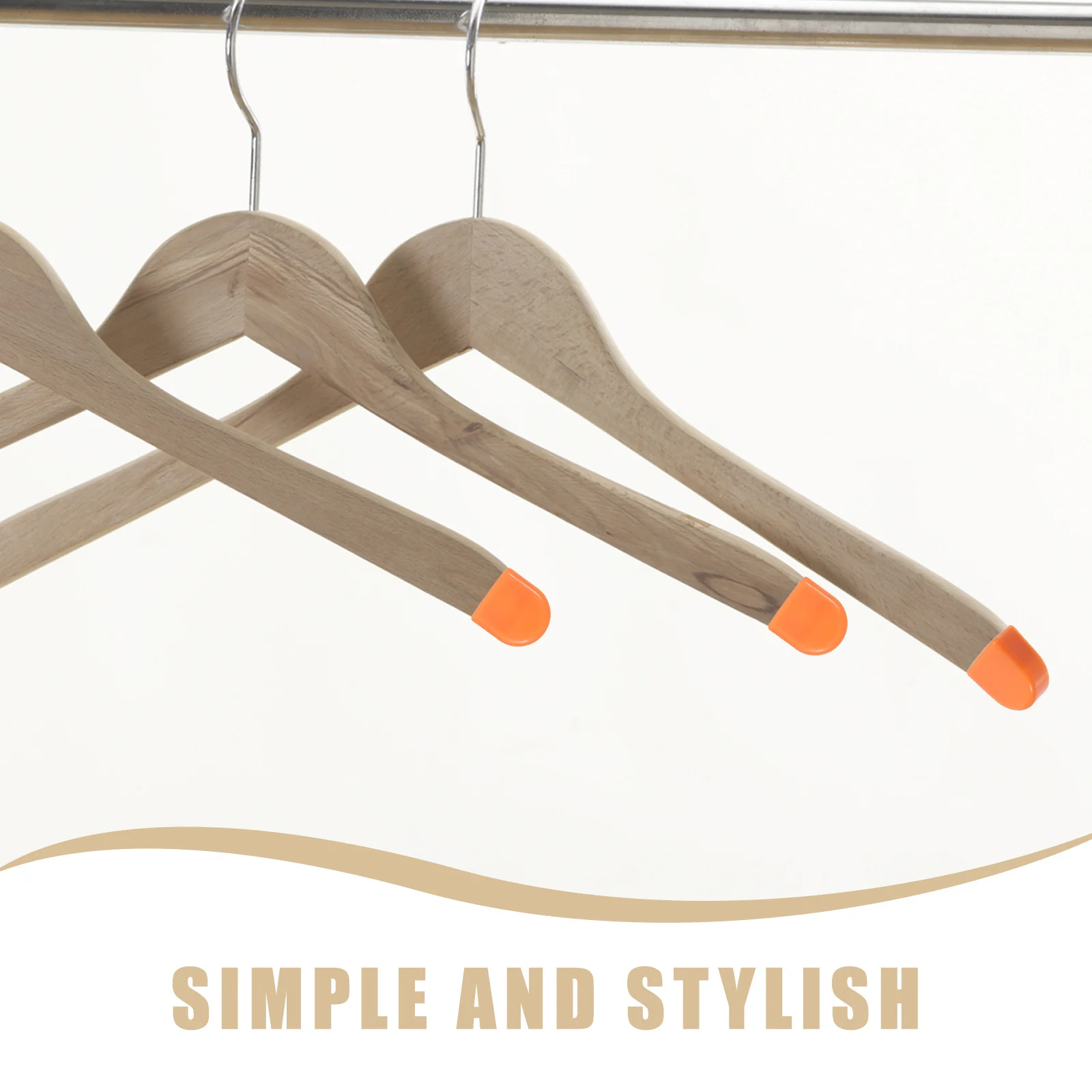 10 قطعة غطاء طرف الكتف شماعات قبعات نهاية بلاستيكية متينة مضادة للانزلاق ملحقات واقية للملابس والملابس #3