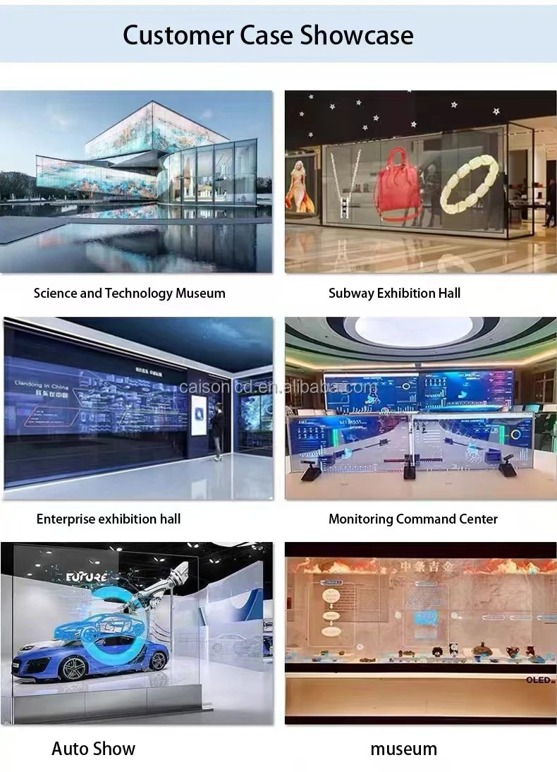 LG 77-дюймовый прозрачный OLED-экран LW770PQL 3840 (RGB) * 2160 600 nit HDM-I Вход Android Интеллектуальный рекламный дисплей