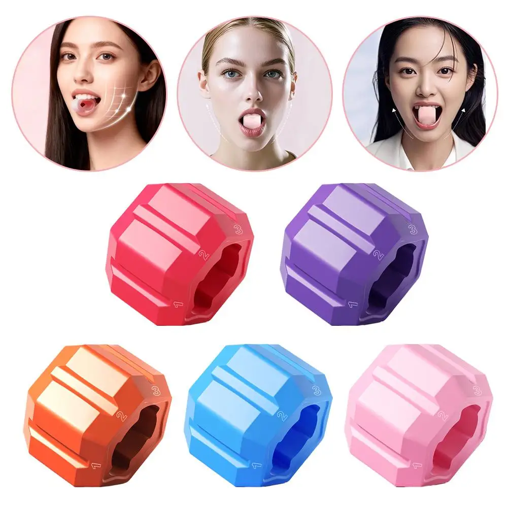 

Upgraded Jaw Exerciser Chew Device - Define Jawline, Facial Contouring Silicone Trainer for Men Women Daily Use
