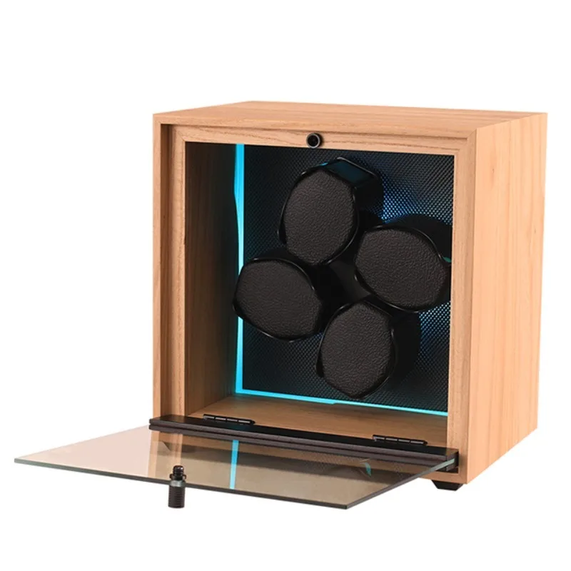 التلقائي ووتش المنظم اللفاف الساعات الكبيرة اللفاف الرجال السفر ساعة اليد لف آلة الدوار الساعات لف الجهاز