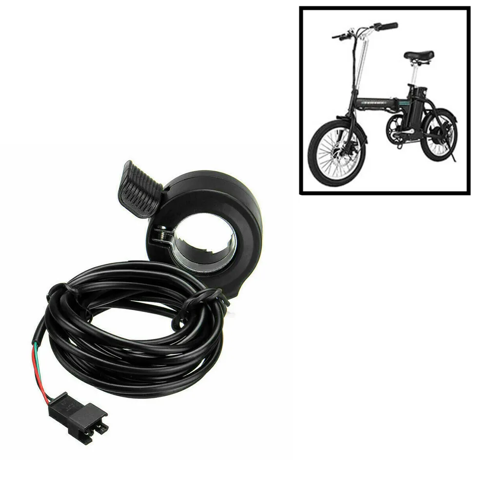 1x e-bike polegar dedo gatilho acelerador esquerda direita bicicleta elétrica scooter acelerador para scooter de bicicleta elétrica