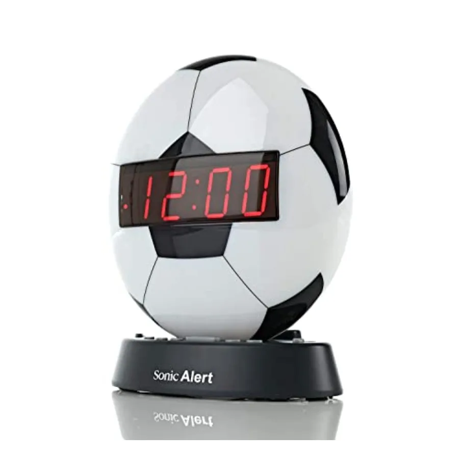 

Glow Night Light Alarm Clock - Battery Backup and Full Range Dimmer - Easy to Set Digital Alarm Clock for