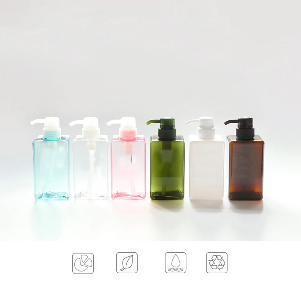 

450 Ml Lotion Bottle Body Wash Dispenser Travel Toiletries Pump Shampoo Portable Bathroom Shower Dispensers Liquid Soap