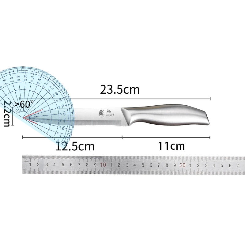 home fruit knife Stainless steel Kitchen knife Cutting meat cutting fruit chef\'s Knife cooking practical Knife types for women