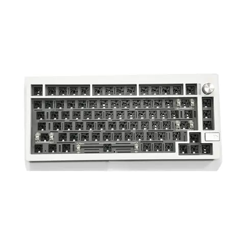 ZUOYA LMK81 3 Mode Mechanical Keyboard Kit Aluminum Wireless Gaming Keyboard 60% Bluetooth 2.4G RGB Hotswap  Gasket Structure