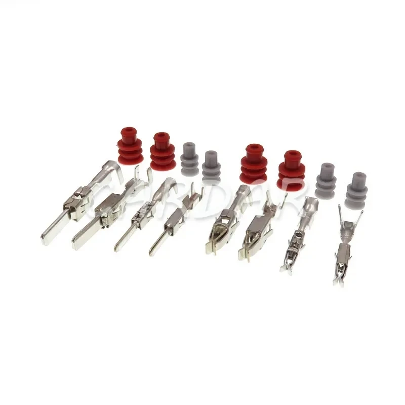 1 set 14 Pin 1J0973737 1J0973837 1.5mm 3.5mm Waterproof Auto Connector AC Assembly Lamp Light Socket For Audi BMW VW