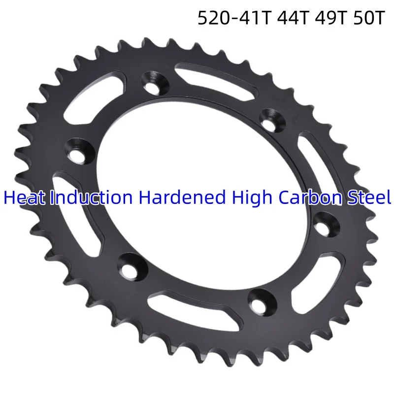 

520-41T/44T/49T/50T Rear Sprocket for KAWASAKI KLX400 SUZUKI DR 350 SE DRZ DR-Z 250 400 RM 125 RMX RMZ RM-Z 250 450 Off Road