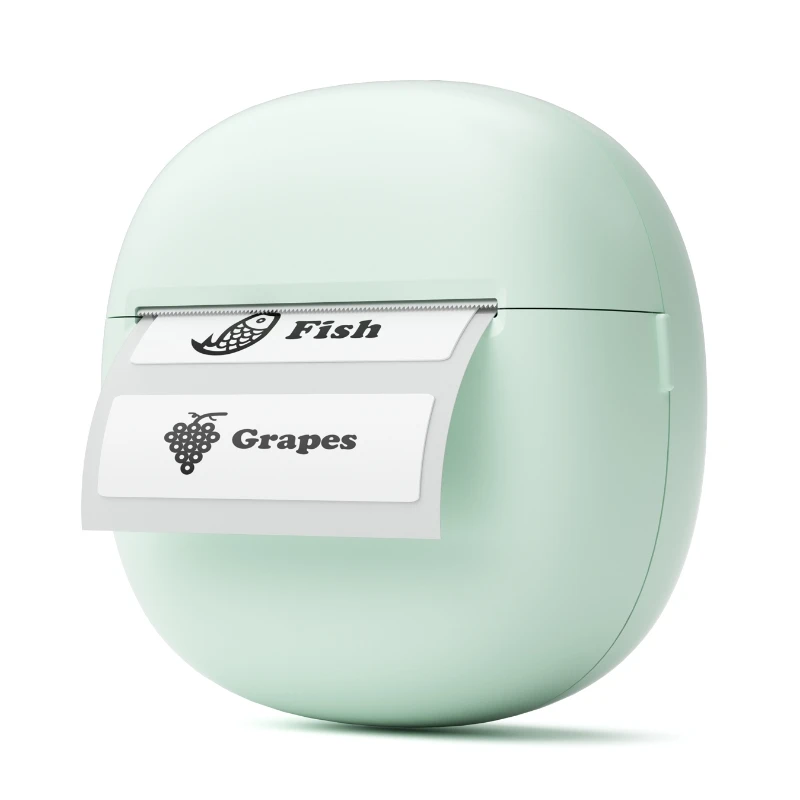 E Mini Label Printer for Mobile Phone IOS Android Office Home Store Organization