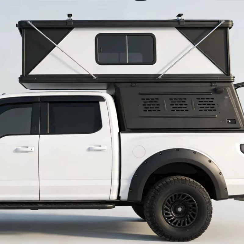 Top Rated  Hard Shell Foldable Waterproof & Windproof Pickup Top Roof Tent for Ford Ranger & F-150/250