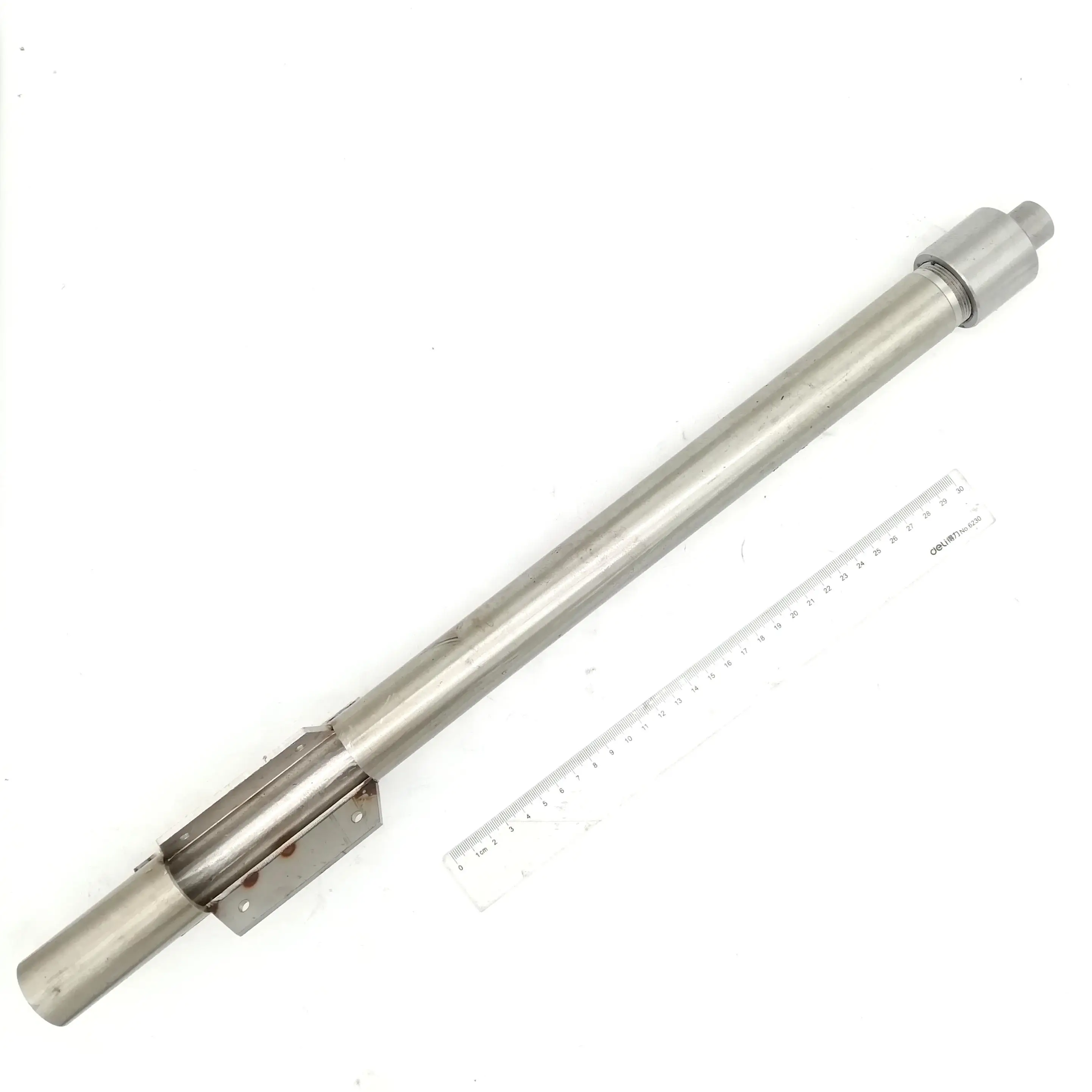 25.7mm Dia 588mm Length Extrusion Screw with Barrel and Nozzle for Precious Plastic Project