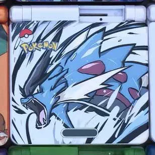 Pokémon-Serie GBA SP Shell – Charizard, Rayquaza, Gengar Ersatzkonsole, limitierte Auflage