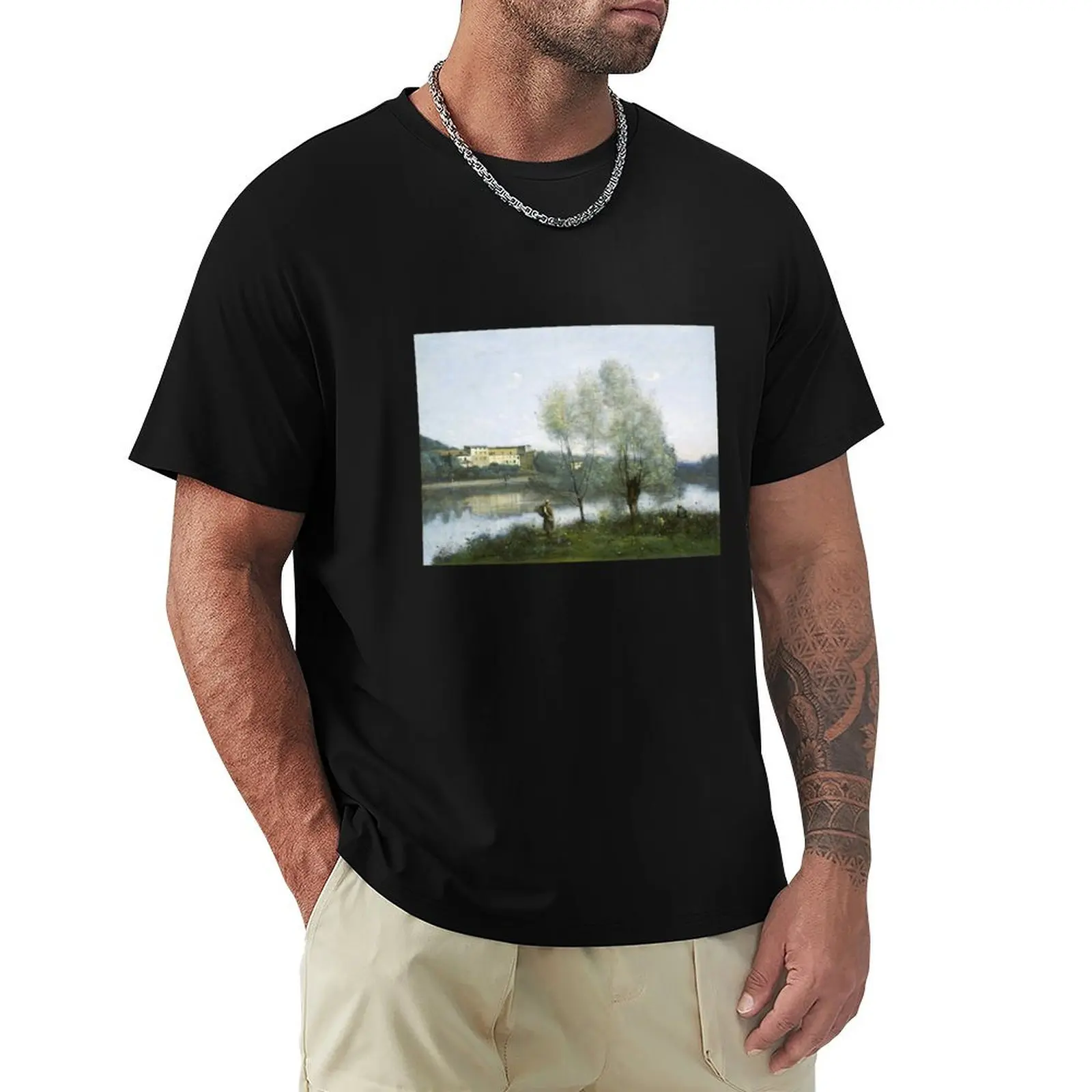 Camiseta Ville-d'Avray by Corot para o Dia de Ação de Graças