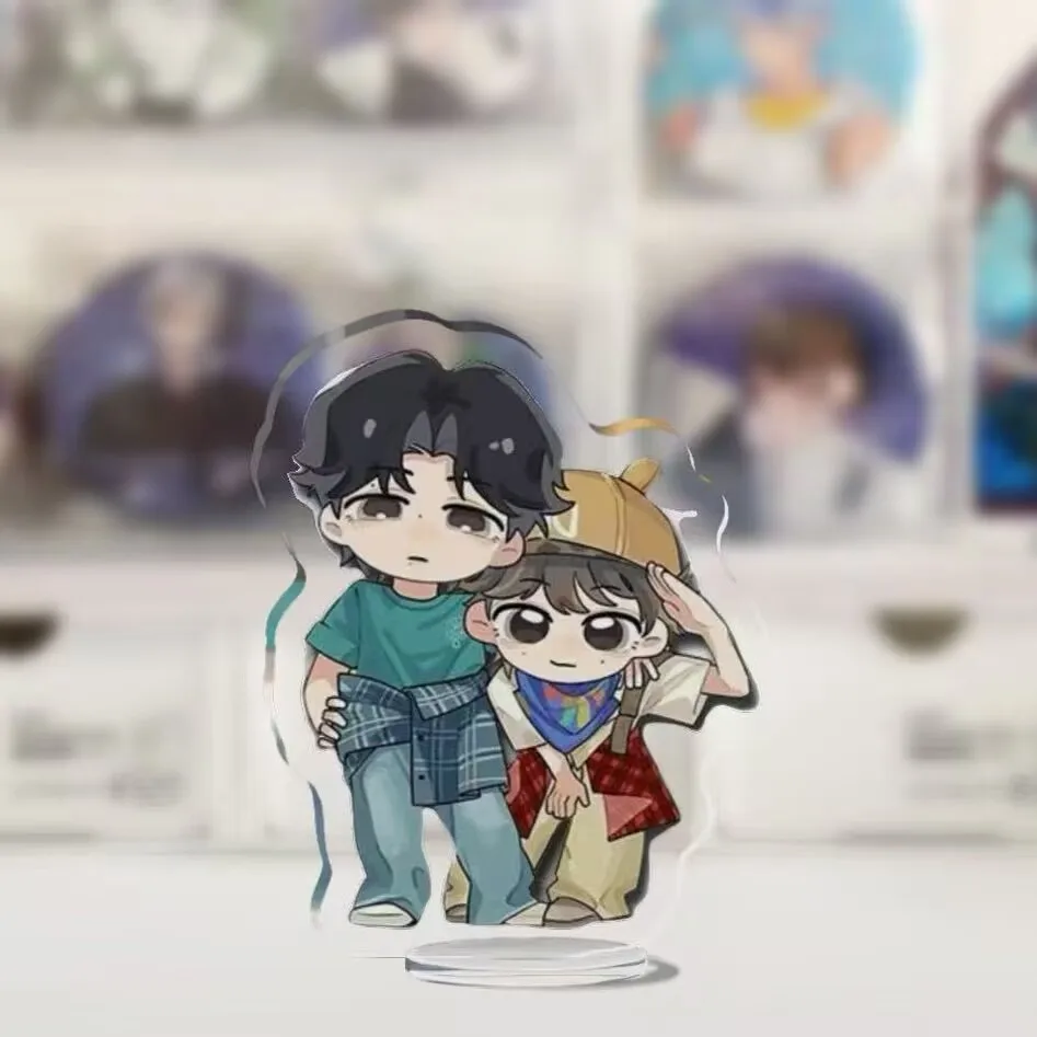 "Reverse Love 'Tian Xu Ning Zi Yu Zhan Xuan Liu Xuan Cheng'Q-version peripheral cute standing sign desktop home decoration gift.