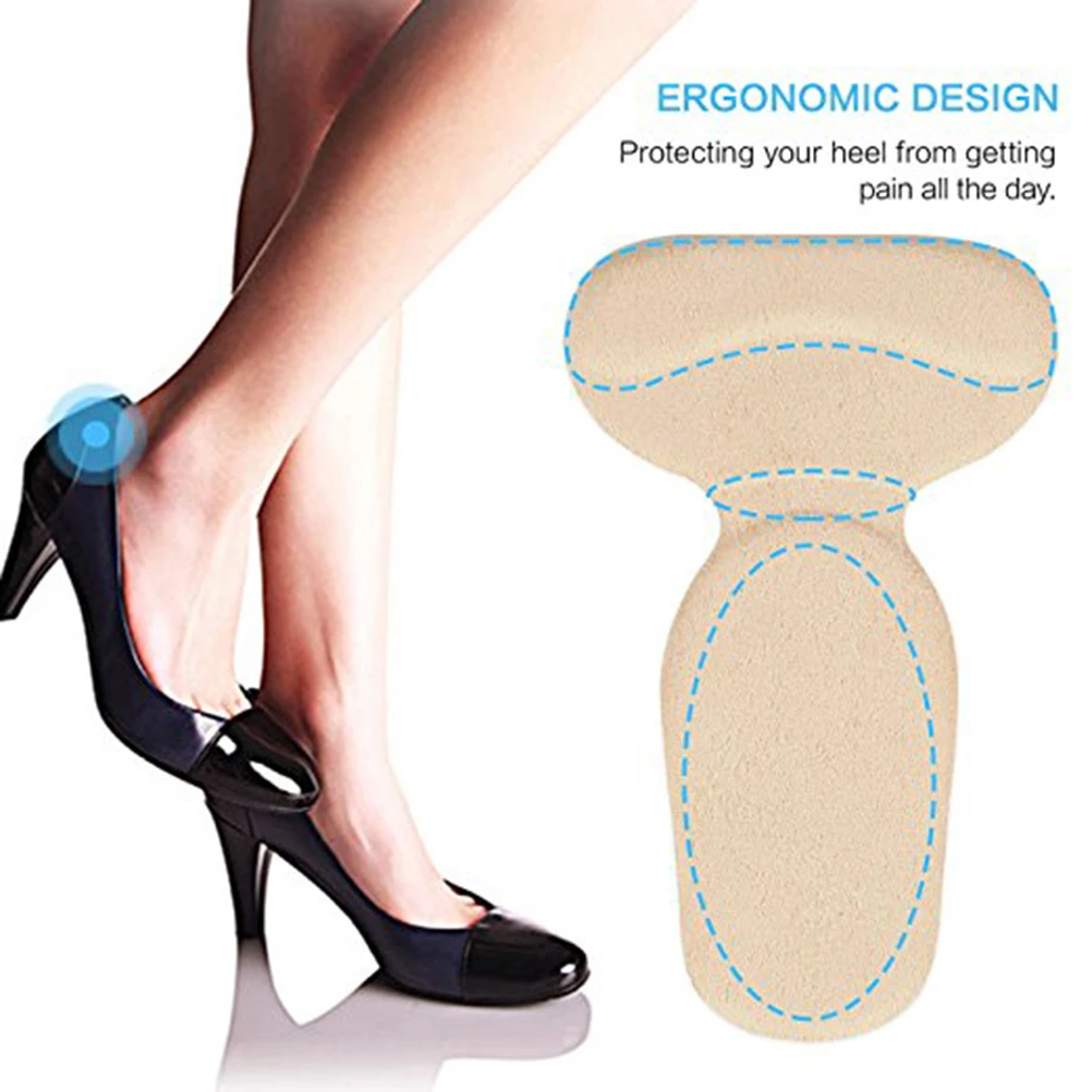 

2 Pairs Heel Blister Patches Foot Stickers For Toe Protection Anti-Wear Pads Running Hiking Skating Soft Flexible Foot Care Tool