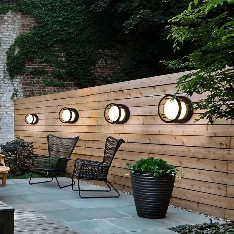 Led Outdoor Wall Light Waterproof IP65 No Motion Sensor Led Outdoor Lighting Porch Lights Balcony Garden Light Outdoor Wall Lamp