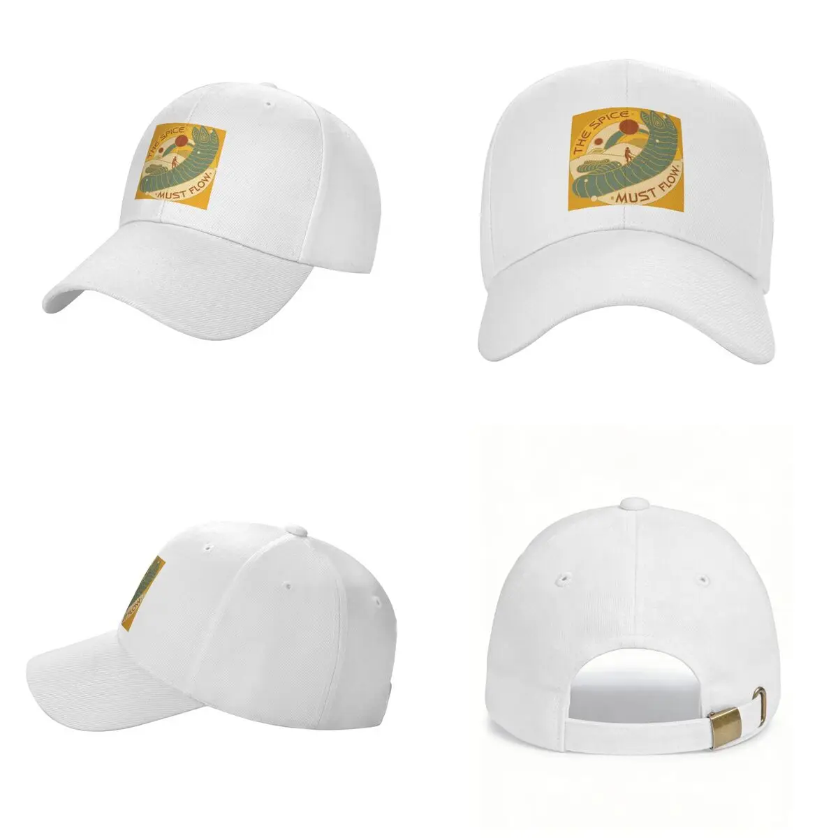 The Spice Must Flow Cap Fashion Casual Baseball Caps Adjustable Hat Hip Hop Summer Unisex Baseball Hats