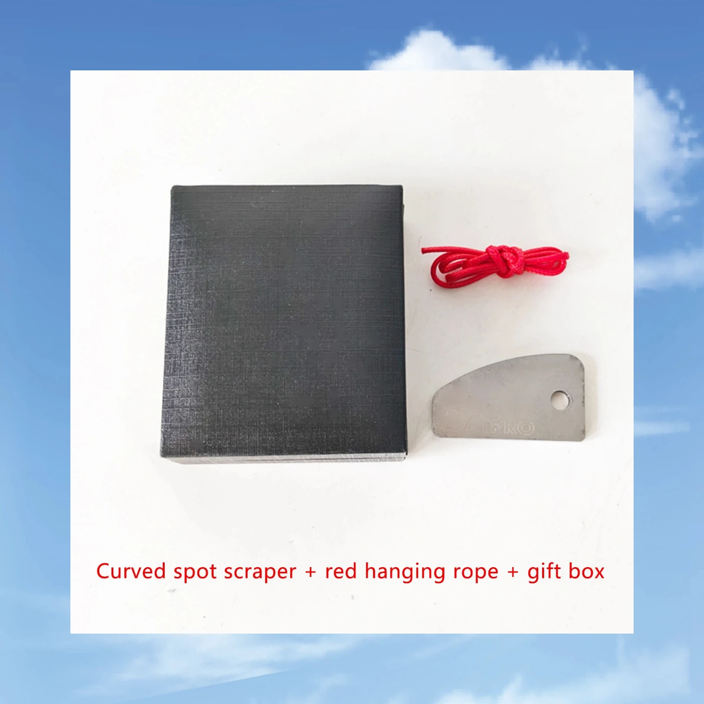 

ATPRO Shark Knife Paint Scraper, Mini Auto Body Hand Tool for Dust Spot Removal, Car Paint Surface Cleaning Repair Tool