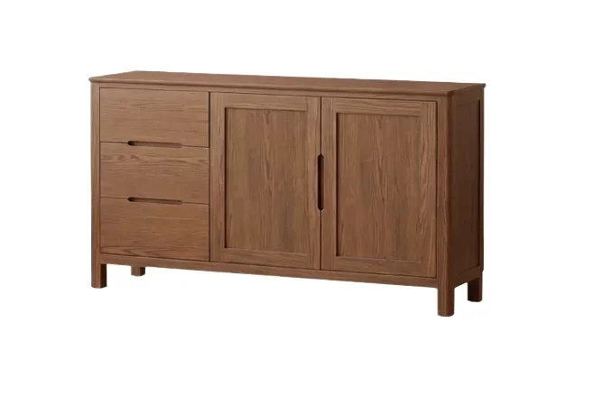 CX solid wood dining side cabinet modern simple restaurant home locker