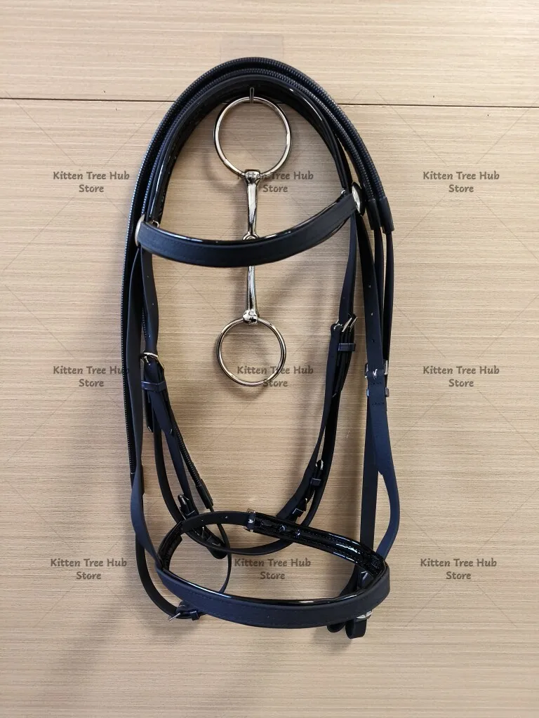 Suitable for antifreeze PVC reindeer armature three piece set, with nose leather and winter riding lead horse strap