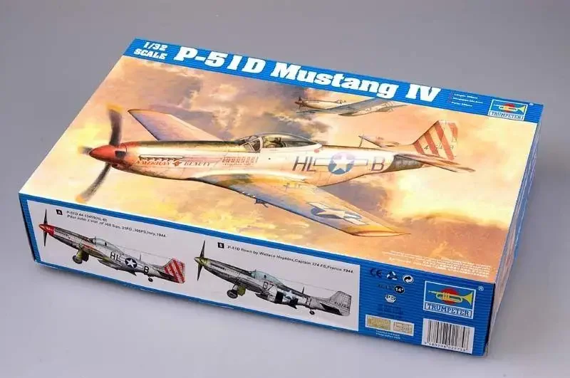 

Trumpeter 1/32 02275 P-51D Mustang IV Комплект пластиковой модели для сборки