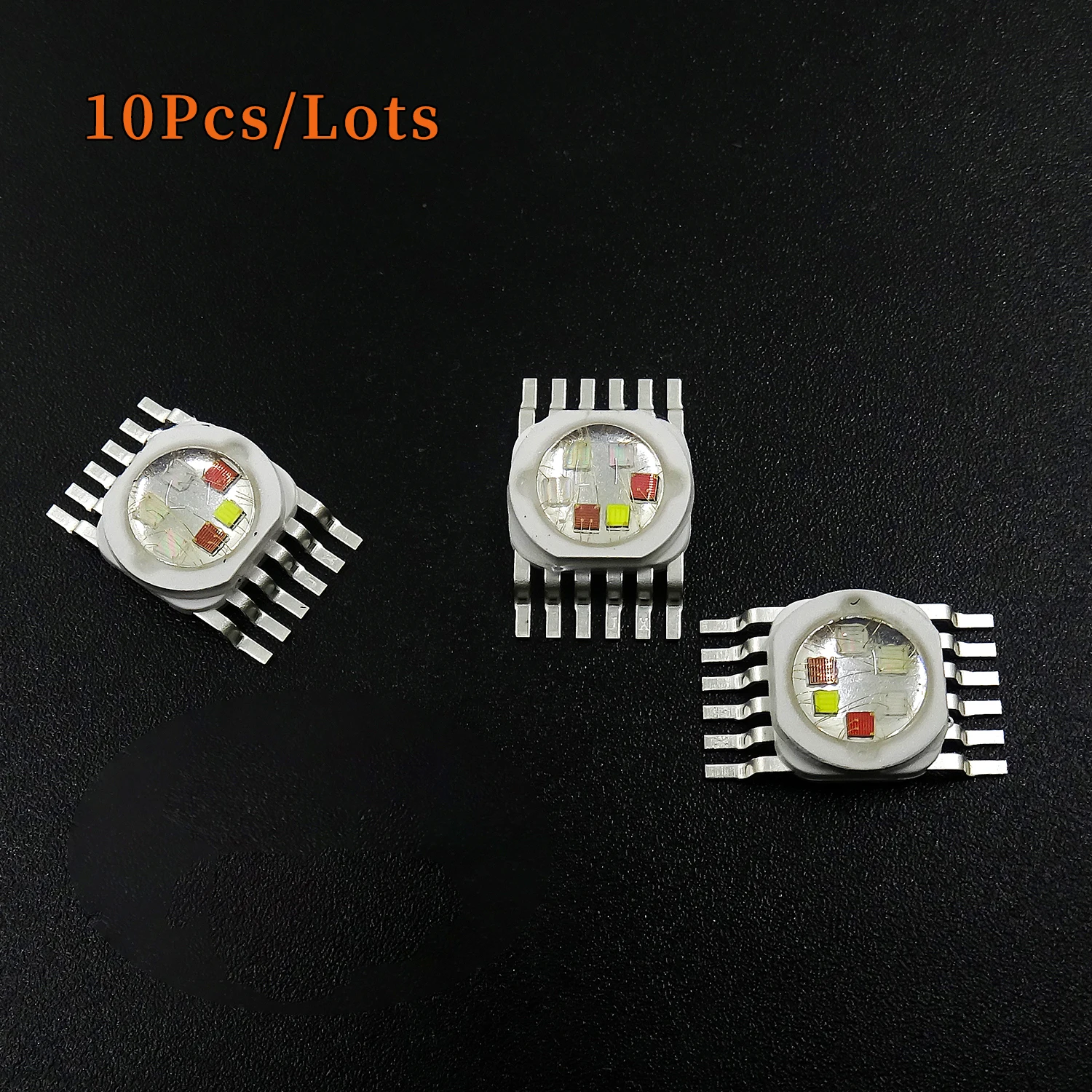Ledランプ6w 12w 18w rgbwa uvピース/パックin 1,ledチップ光源,5in 1,舞台照明用ビーズライト