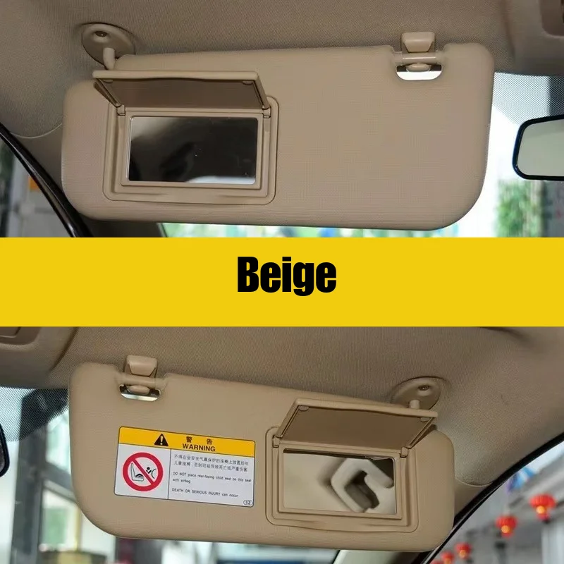 Car Visor Left/ Right for Toyota Corolla 2014 2015 2016 2017 2018 E160 E170 OEM 74320-02B20-B0 74310-02K90-A0 with Makeup Mirror