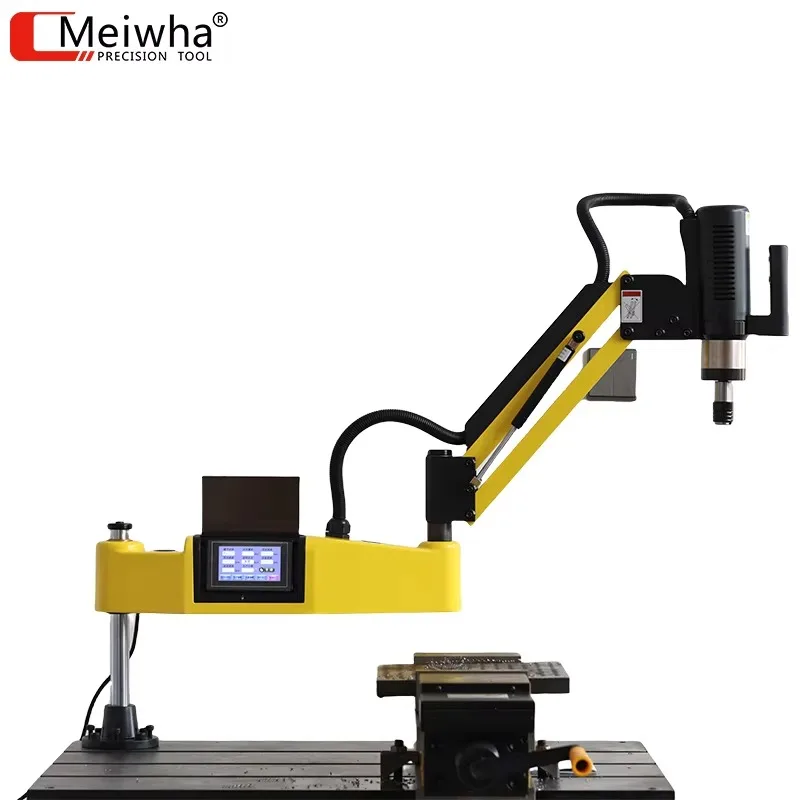 220V Automatic Vertical Electric Tapping Machine New Intelligent Servo Rocker Arm CNC Radial Drilling Gear Universal