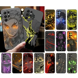 Anime Demon Slayer Phone Case for Samsung S24 S23 S22 S21 S20 Ultra S20 S22 S21 S10E S20 FE S24 Plus